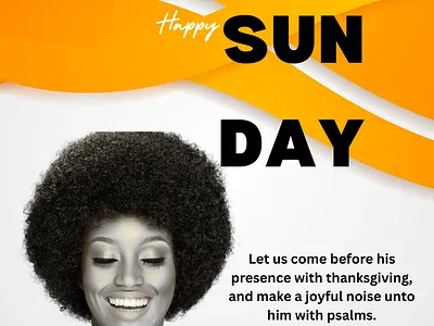 Happy sunday design branding design graphic design
