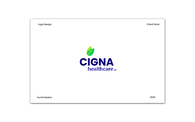 Logo Design Cigna Healthcare branding design graphic design logo