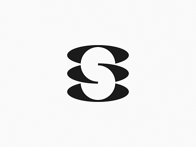 Letter S + Orbits Logo Concept blockchain branding cybersport design esports gaming gradient icon identity lepisov lettering logo negative orbit padel pickleball racket space sport tennis