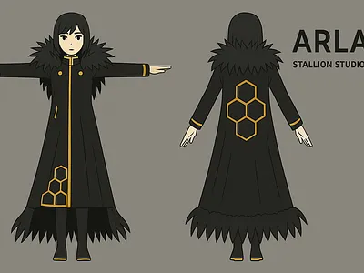 Name: Arla Platform: VRChat (Quest Compatible) 3d anime arla blender cartoon design open for commission rig stallion studio limited vrchat