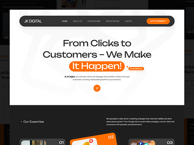 JK Digital – Modern UI/UX userexperiencedesign