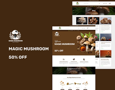 Magic Mushroom Delivery elementor wordpress