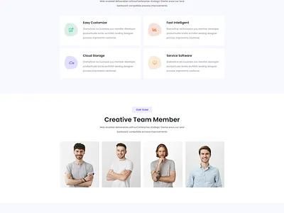 BigTheme - All In One Business Consulting, Corporate & Multi-Pur branding graphic design typography