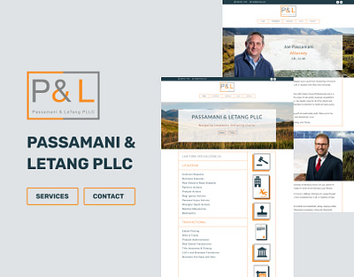 Passamani & Letang PLLC divi wordpress