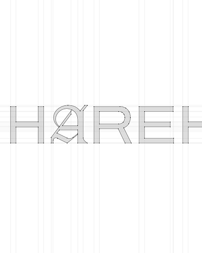 Harehaus Fashion brand Logo brandidentity branding design graphic design illustration logo monogram typography