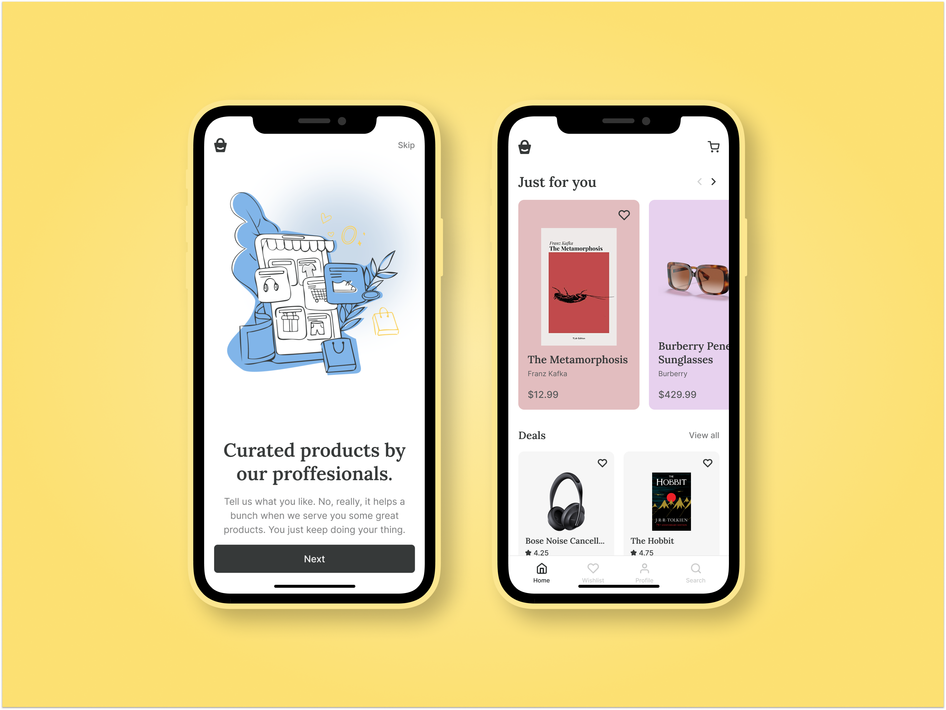 Habitual E-commerce Mobile App app ecommerce mobile app figma mobile ui design
