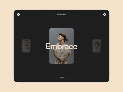04. Face Intelligence UI ai branding identity layout style typography ui