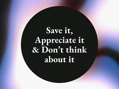 My mind poster ad black blur circle dark gradient graphic design it my mind noise poster save ui ux