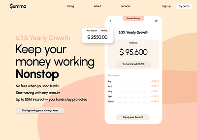 Investment Web App Design app design design finance investment prototyping saas ui uiux ux web app web design