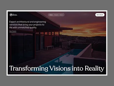 Fins Engineers & Architects graphic design ui ux web design