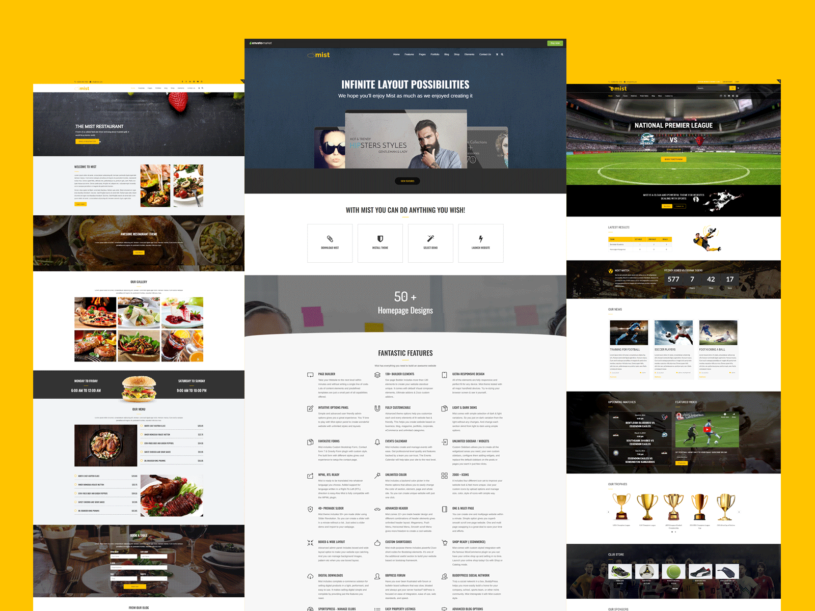 🌫️ Unleash the Power of Possibilities with Mist buildwithoutlimits creativeagencytheme elementortheme misttheme multiconceptwp wordpressdesign