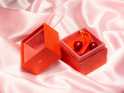 Bambi — Fictional Jewelry Brand brand design branding cherry creative direction elegant fictional graphic design jewelry logo minimal packaging tipography