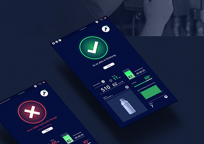 Interface redesign for Bekum Control 8.0 ci cirporate identity corporate identity design digital hmi hmi design interface interface design relaunch system status ui ui design ux ux design uxui uxui design