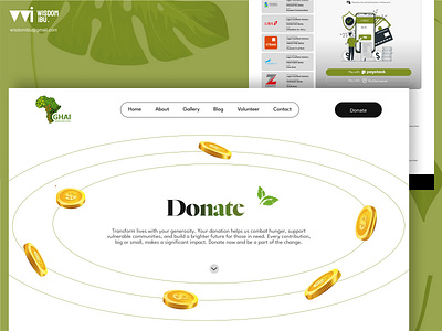 Donate illustration productdesign ui uiux uiuxdesign userinterface webdesign website websitedesign