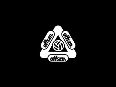 offszn ball branding clothing brand design football graphic design illustration logo logo design modern modern logo soccer streetwear streetwear logo