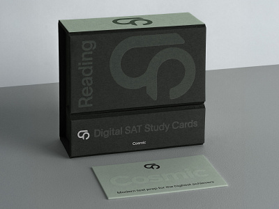 Brand identity for Cosmic Prep box branding design download envelope front view identity logo mockup mockups notebook psd template typography