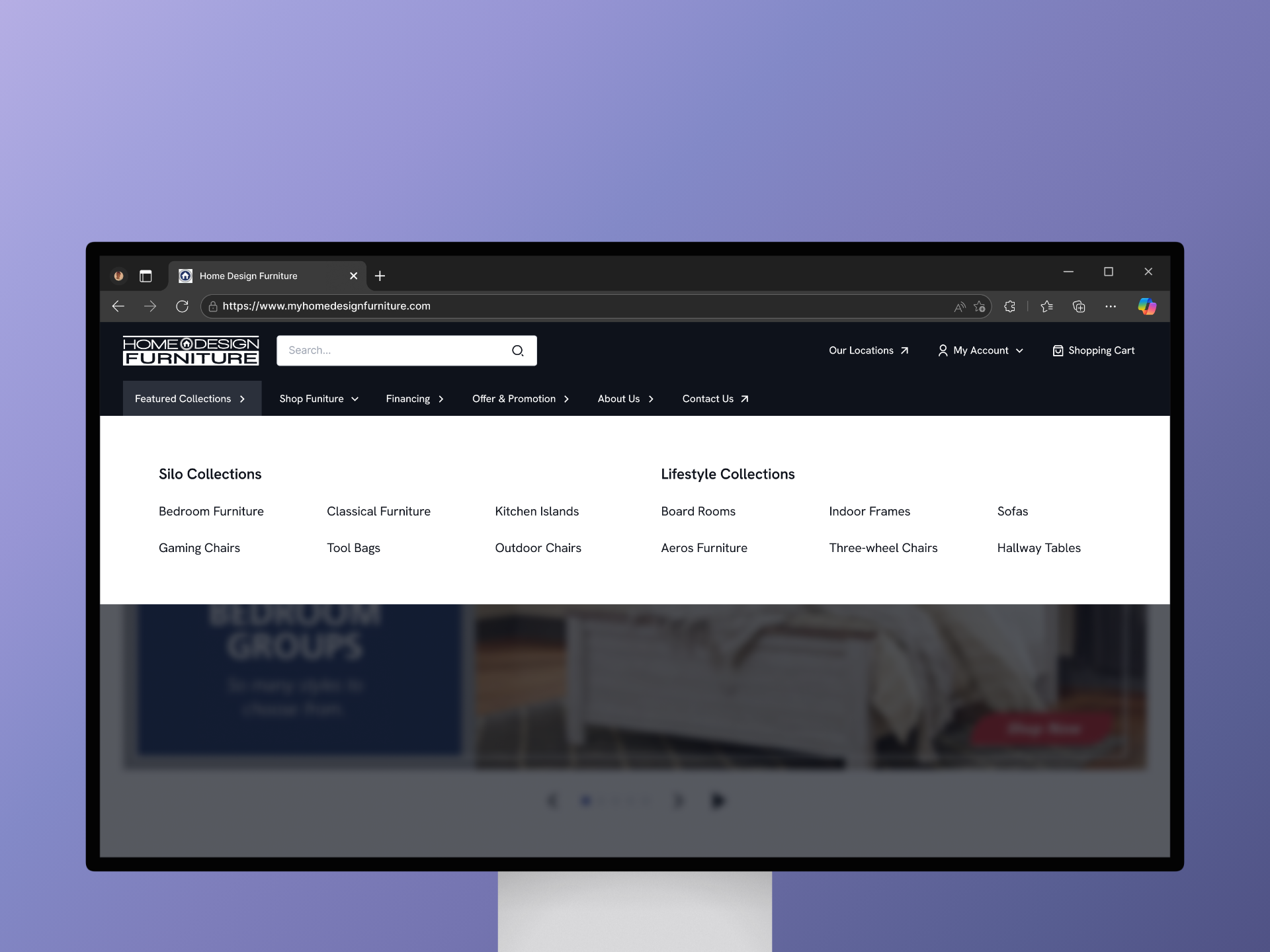 Featured Collections | eCommerce b2c cart clean ecommerce fashion store filter item list landing page marketplace modern online store retail saas sell shop startup ui design uiux web design website
