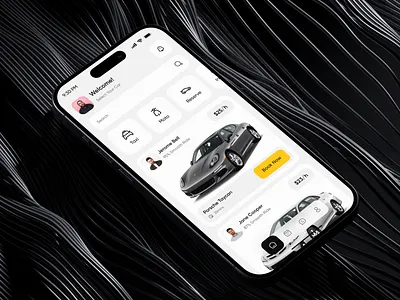Taxi Booking Mobile App UI app app design ios mobile mobile app mobile ui ridehailingapp smarttransport taxiapp taxibooking taxibookingapp transportationapp ui ui design uiux urbanmobility ux