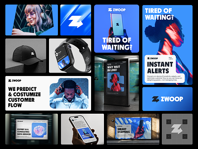 Zwoop Branding #1 ai branding design digital dribbble graphic design identity logo tech ui