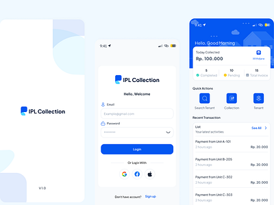 Digitalizing Environmental Fees Collection app app ui bank transfer clean design collector dad dashboard design digitalization fintech illustration invoice mobile payment product design qr ui uiux ux virtual account