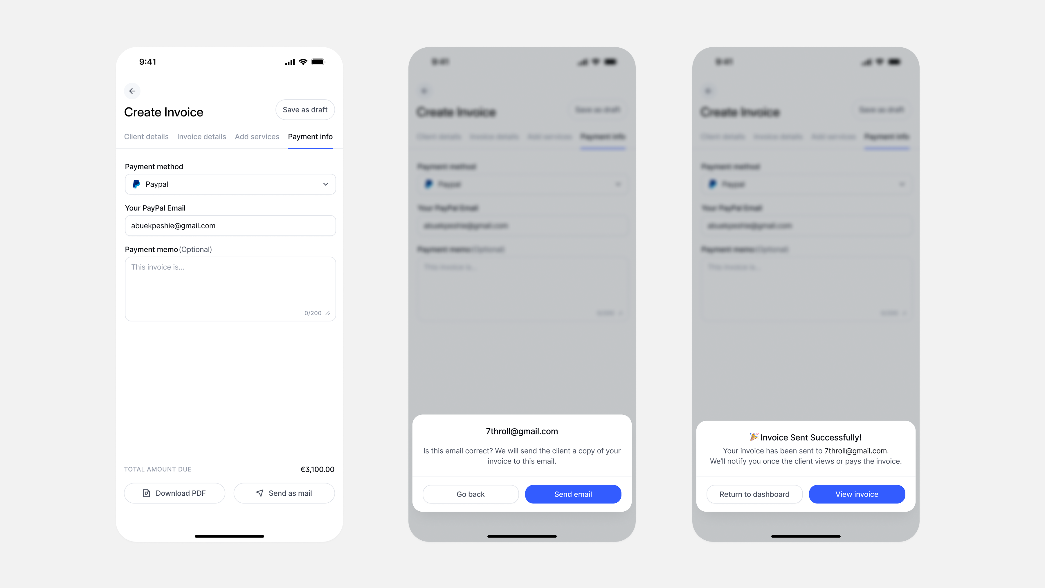 Create Invoice create invoice invoice mobile mobileapp