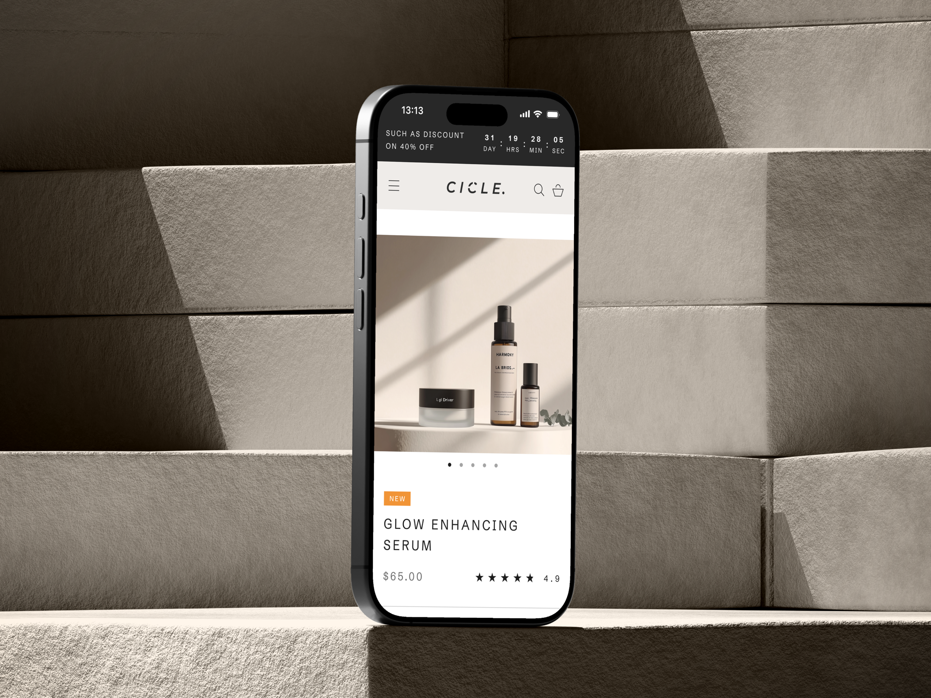 Example of Custom Shopify Store Design