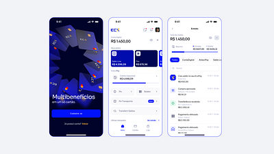 Finance App • Benefits app finances home login mobile ui ui design uiux
