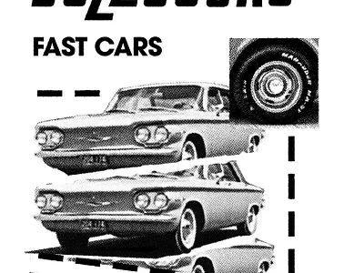 Buzzcocks Fast Cars 77 punk britain collage diy england music photo copier photocopier punk screen print screenprint xerox zine