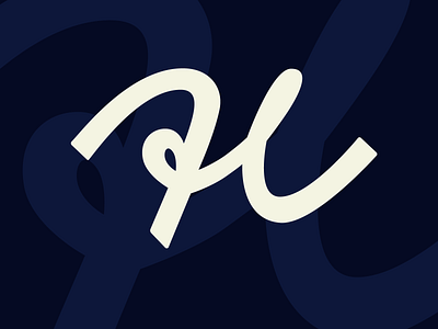 H_logomark_for sale branding calligraphy custom dancing flow fun graphic design h lettering logo logomark monoline moody original positive type typography unique urban