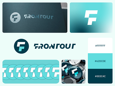 Frontout Logotype brand brand design branding design emblem frontout logo graphic design icon symbol identity lettering logo logodesign logos logotipo logotype logotype design logotype designer typography vector