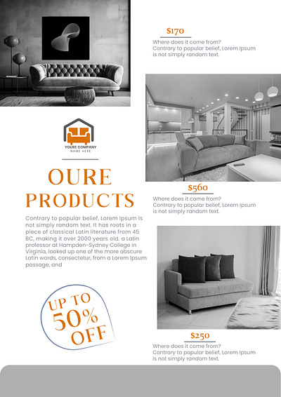 Furniture Catalog Design branding catalogdesign costom design creative design furniture graphic design illustration logo ux vector