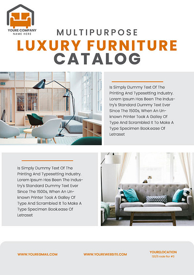 Furniture Catalog Design 3d animation branding catalog costom design creative design furniture graphic design illustration logo motion graphics ux vector
