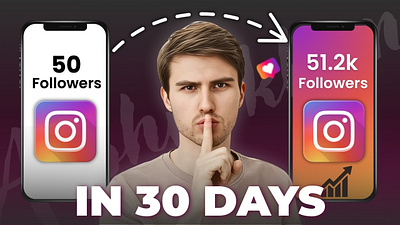 Instagram Followers Youtube Thumbnail design graphic design graphicdesign thumbnail thumbnaildesign thumbnails youtube youtubedesign youtubethumbnail youtubethumbnaildesign