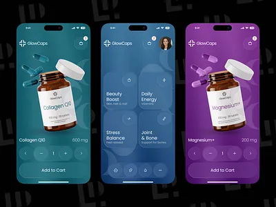 💊 Medical App UI | Pharmacy | Vitamin Shop App app branding doctor app ui epharmacy ui health app design healthcare ui medical app ui medicine delivery app mobile online pharmacy pharmacy app prescription app telemedicine app ui uiux design uxui vitamin shop app wellness app