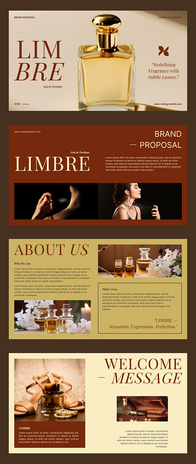 Limbre Brand Proposal Template deck deck tagline: