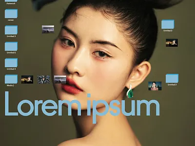 Soundesign Magazine graphic design typography