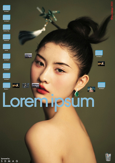 Soundesign Magazine graphic design typography