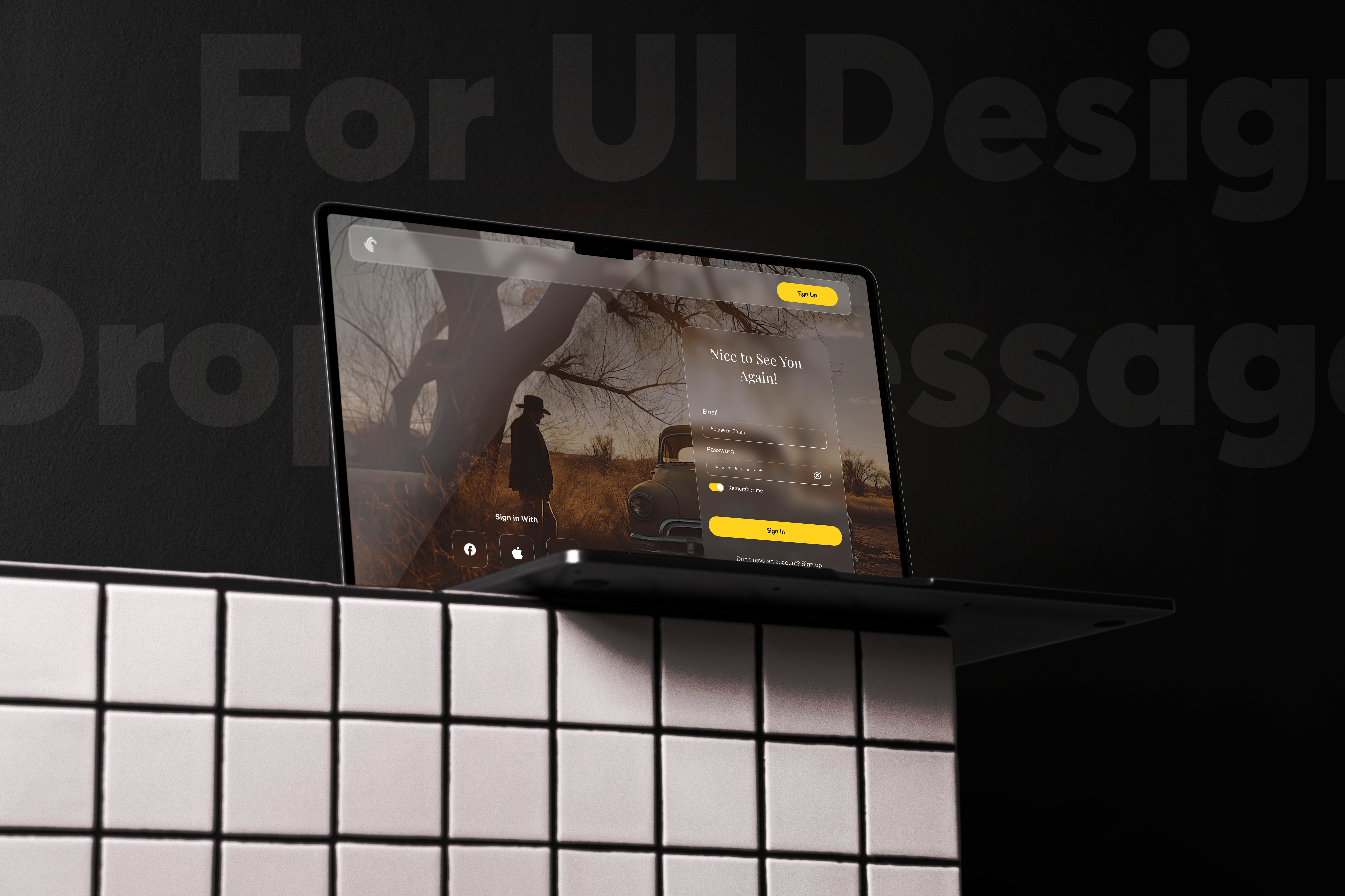 Example of Website Design With Trending Vibe