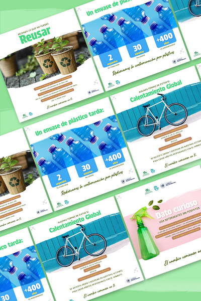 Green Energy Publications adobe illustrator graphic design post design