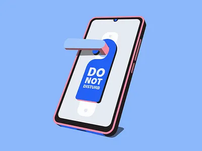 Data Protection 2d 3d after effects animation cybersecurity data protection design do not disturb sign locked phone mobile security motion design motion graphics password protection privacy pseudo smartphone ui