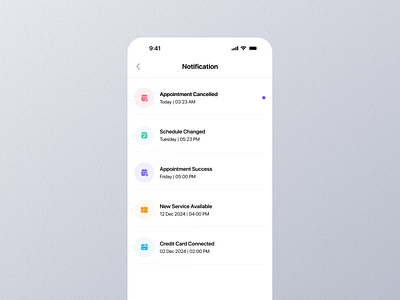 Notification Mobile App Ui app graphic design mobile notification notification app notification dashboard notification design notification details notification experience notification interface notification mobile notification option notification page notification screen notification setting notification ui notification view notification widget screen ui