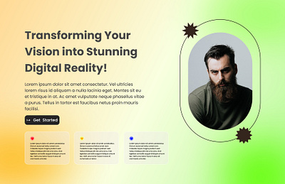 Landing page figma graphic design landing page uiux website