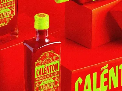 Vibrant Mexican Hot Sauce Packaging 3d mockup brand design brand identity branding creative direction food branding graphic design label design layout design logo exploration mexican style minimalist modern design modern vintage packaging design playful branding product branding product packaging typography visual identity