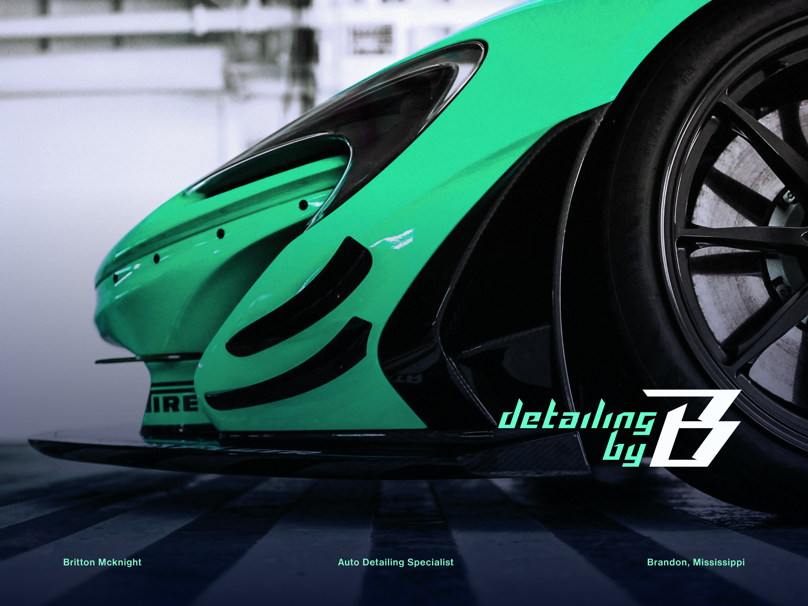 Detailing by B Visual Identity branding detailer detailing graphic design logo logo design logotype mississippi monogram visual identity