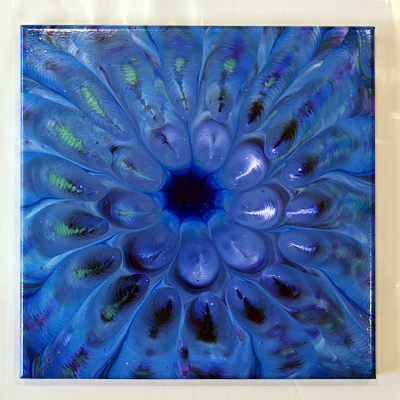 I Poured Paint Over the Colander – The Result Was Soft, Strange acrylic acrylic paint art branding design graphic design illustration motion graphics paintings pouring tutorial