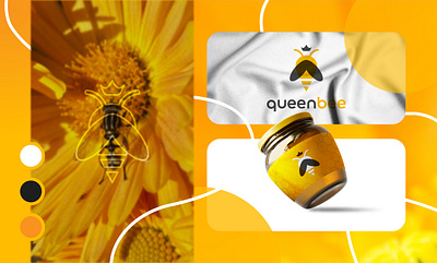Queenbee – Branding & Logo Identity Design artisan honey branding bold minimal branding branding branding case study creative packaging design crown logo concept custom logo mark design for sustainable brand design portfolio showcase flat logo design golden color palette logo natural food branding nature based design product mockup design rustic label design small business identity trendy packaging 2025 vector branding kit visual identity system
