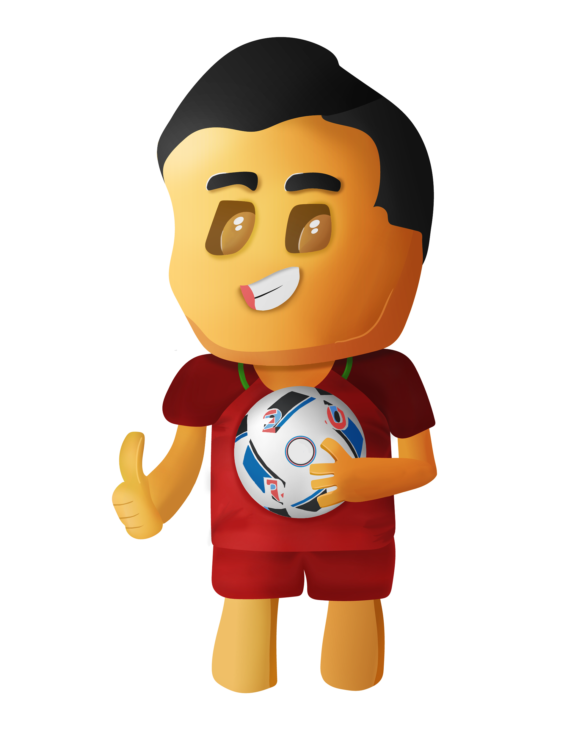 Cookie Mascot 2016 character cookie design euro football illustration mascot talisman