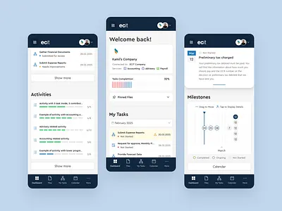 Customer Facing Portal - Mobile Dashboard dashboard graphs metrics mobile patterns payrolls responsive responsive dashboard ui