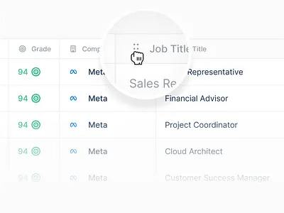 draggable column lemlist