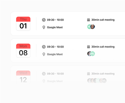 Meeting component lemcal